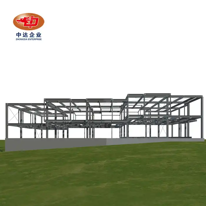 Q345 Cold-Formed Thin-Walled Light Steel Villa